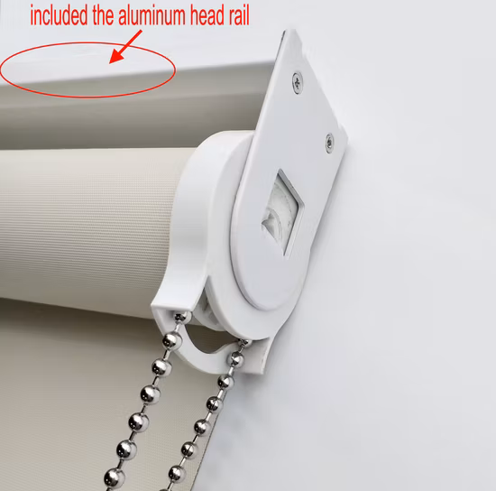 Paralume in alluminio con morsetto e corrosione